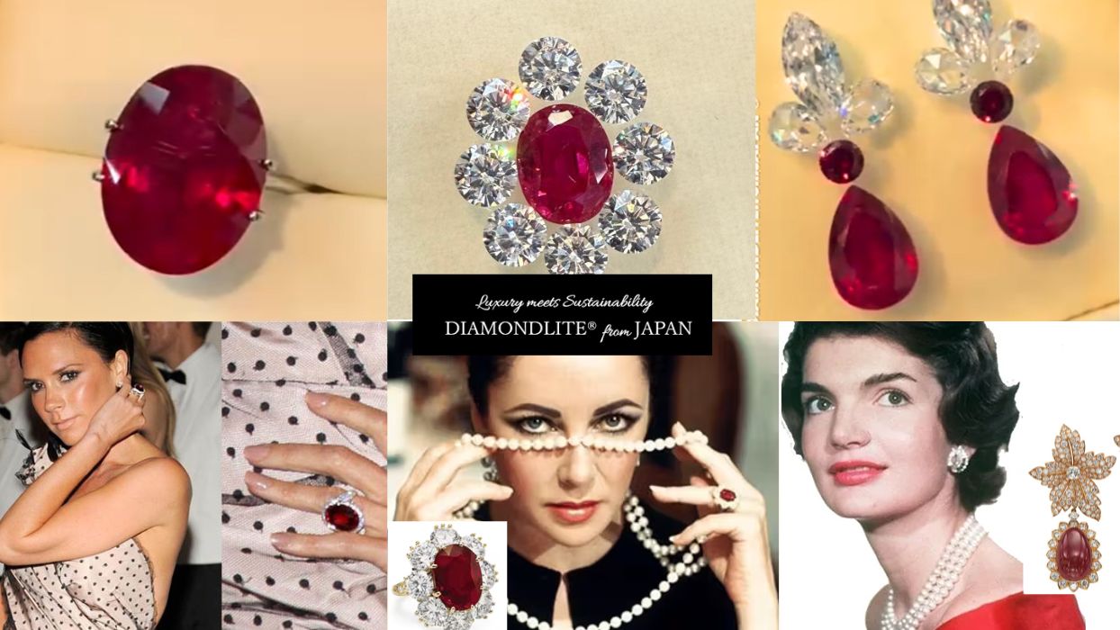 Recrystallized Pigeon Blood Ruby