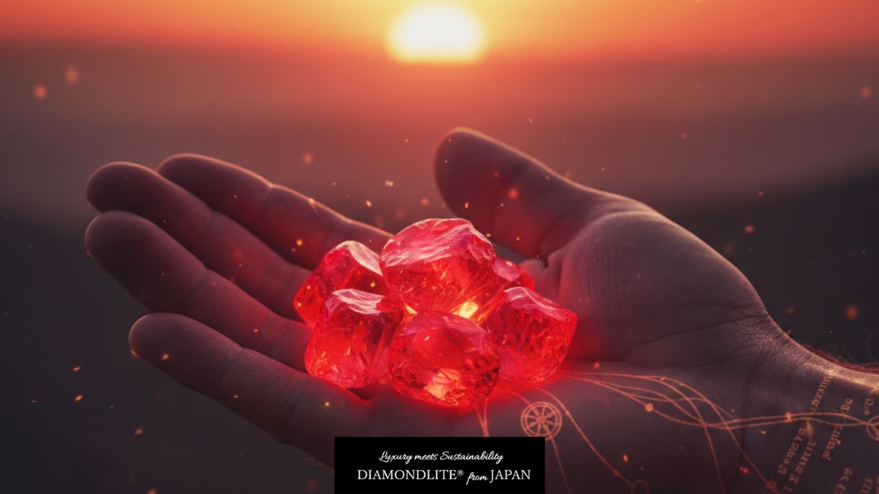 Recrystallized Ruby Gemstones