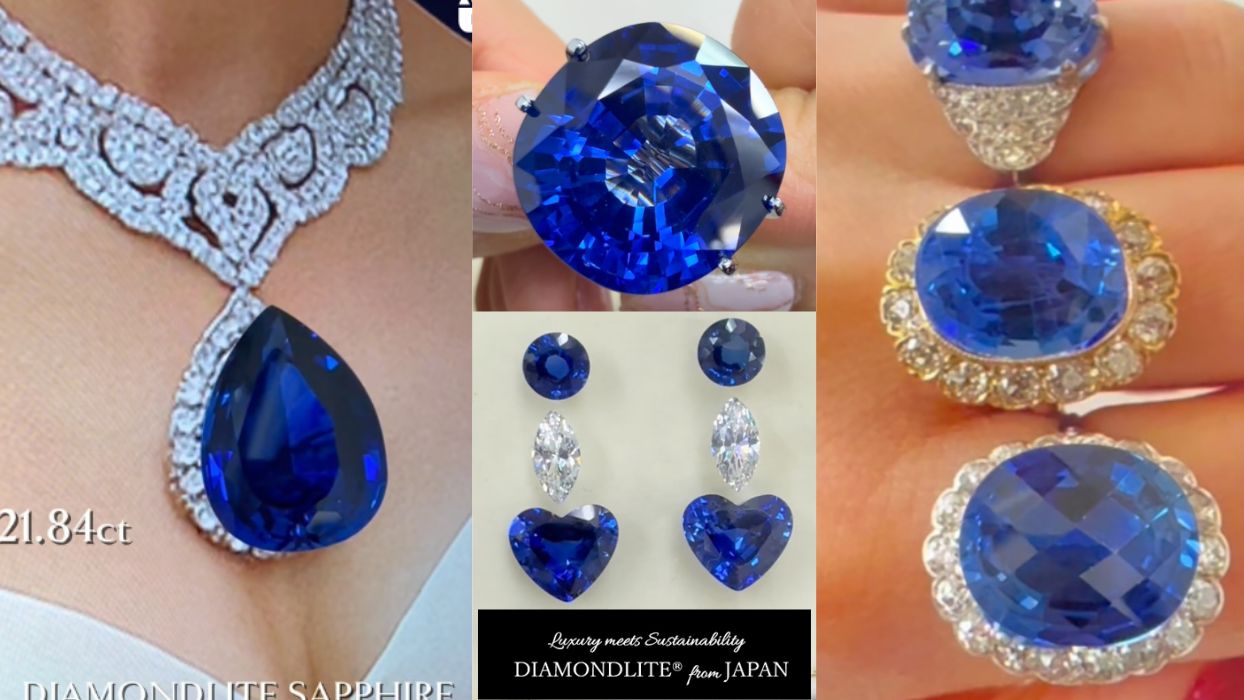 Recrystallized Sapphire Gemstone