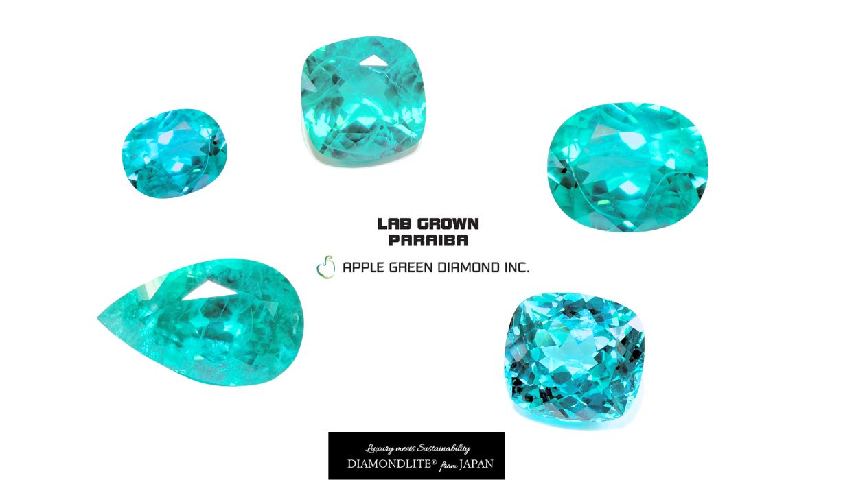Lab Grown Paraiba | DIAMONDLITE from JAPAN