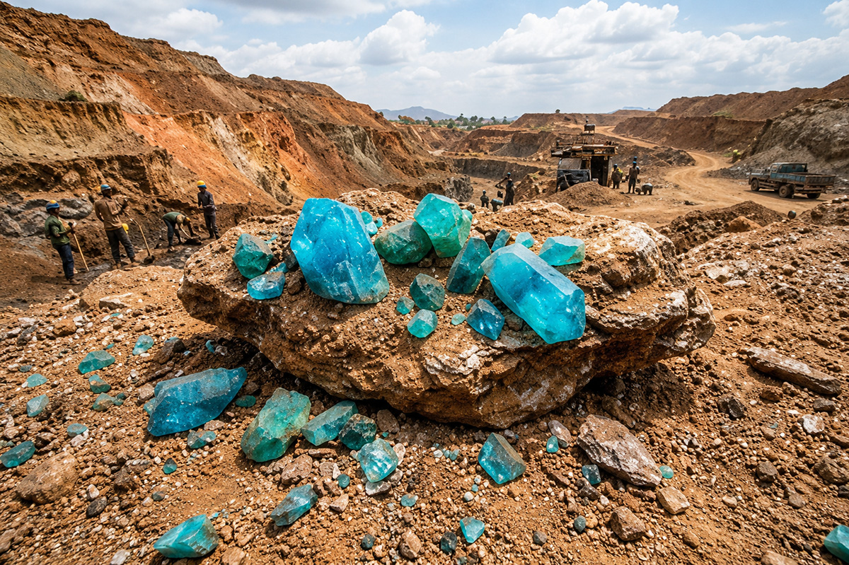 Lab Grown Paraiba
